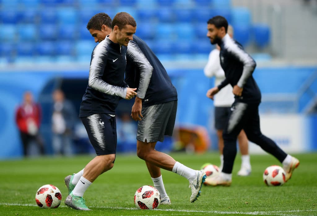 Kylian Mbappé no participó en el último entrenamiento de la selección de Francia, previo a la semifinal de Rusia 2018 que el conjunto de Didier Deschamps disputará contra Bélgica en San Petersburgo.