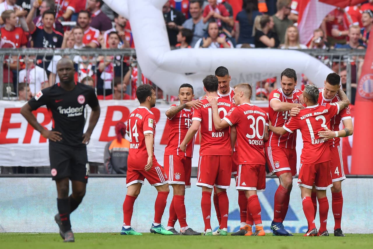 En el minuto 90 se concretó el triunfo que dejó al Bayern en 81 puntos y pensando exclusivamente en el juego de vuelta de la semifinal de la Champions League.