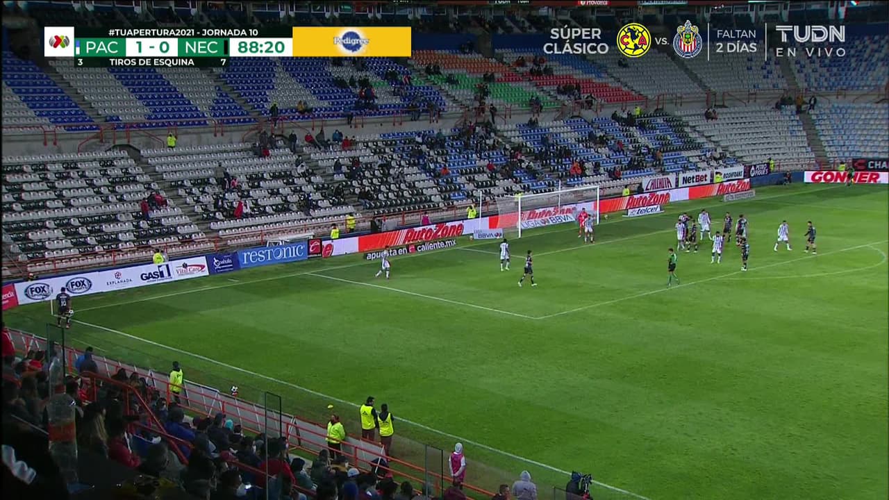 ¡TIRO ATAJADO! disparo por Sergio Bareiro.