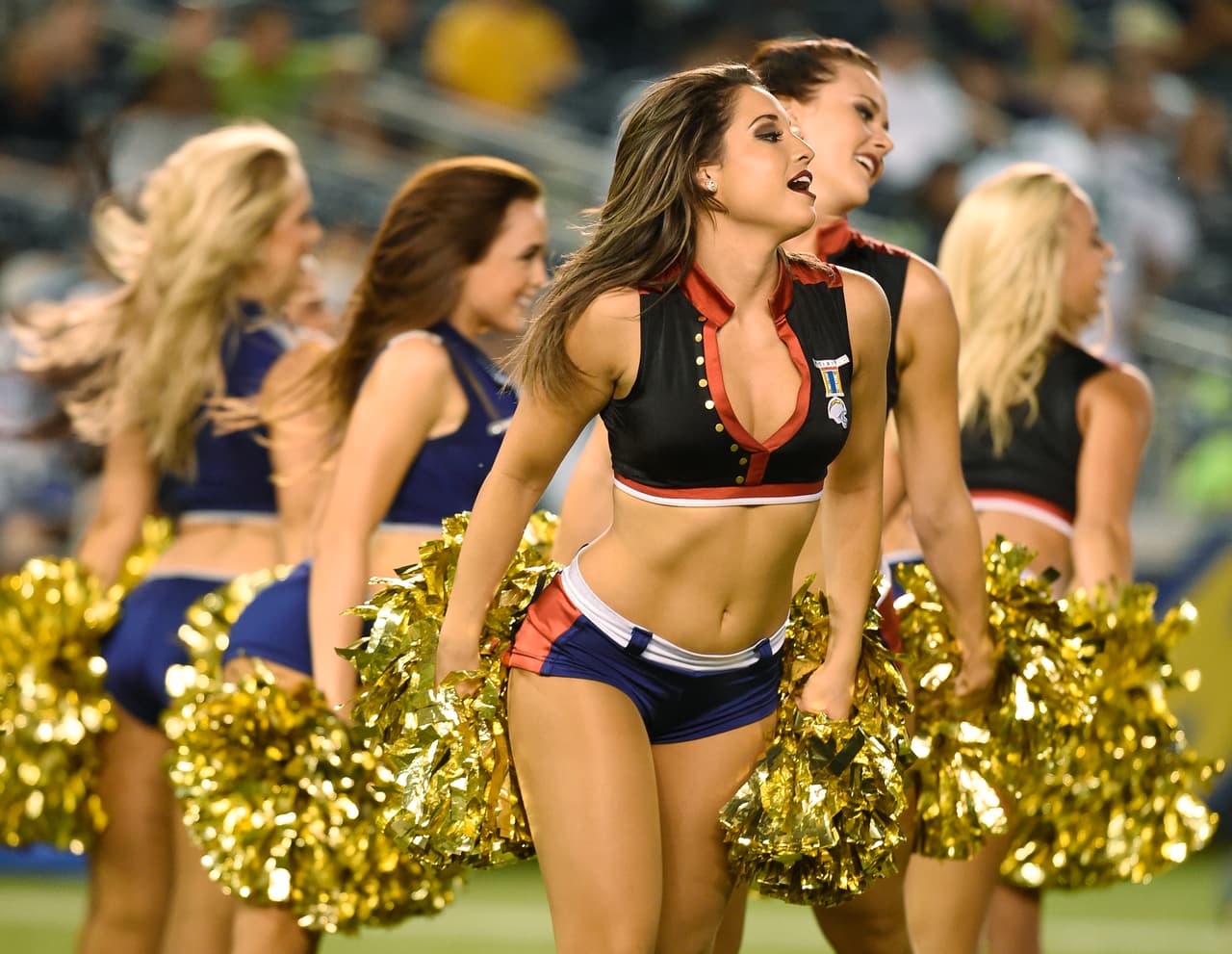 Qué cosa más linda las porristas de los San Diego Chargers. Checa lo mejor de ellas en la temporada 2015 de la NFL.