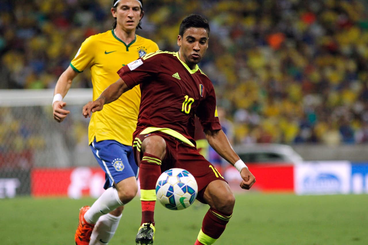 Ronald Vargas fue el mejor jugador venezolano en el exterior en 2008 y representó a su país en las eliminatorias de 2010 y de 2014 y en la Copa América de 2015, pero su paso por Grecia lo opacó.