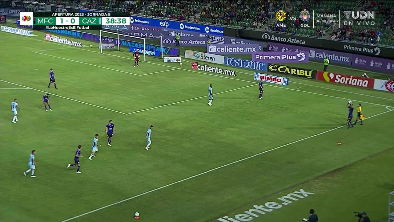 ¡GOL!  anota para Mazatlán FC. Bryan Colula