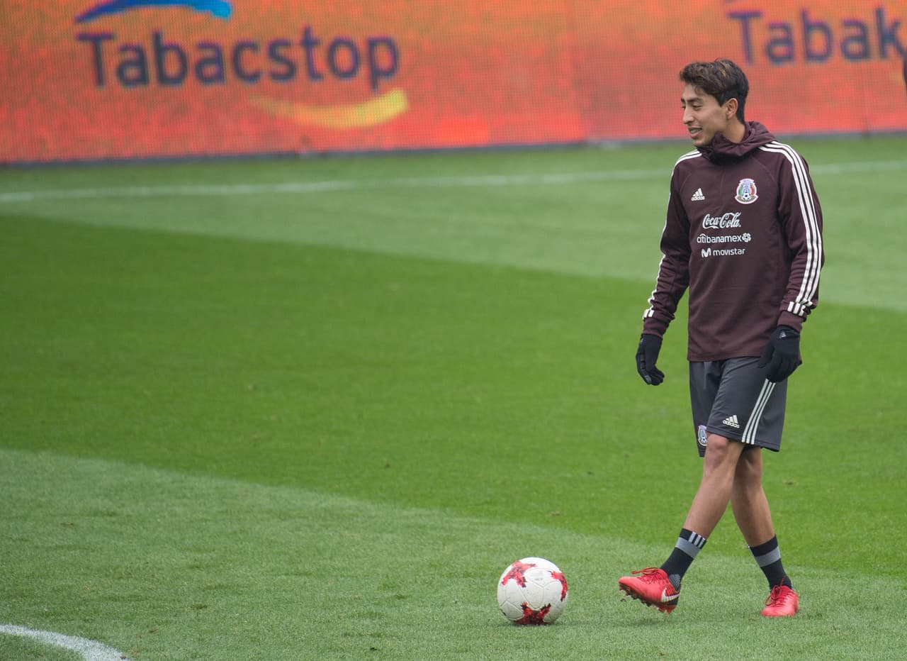 Uno de los nuevos, Omar Govea, se mostró contento y a gusto con sus compañeros, al igual que Uriel Antuna.