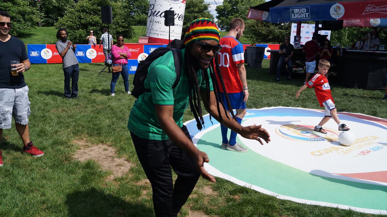 Aficionados se dieron cita al Soldier Field para el enfrentamiento entre Jamaica y Venezuela en Chicago