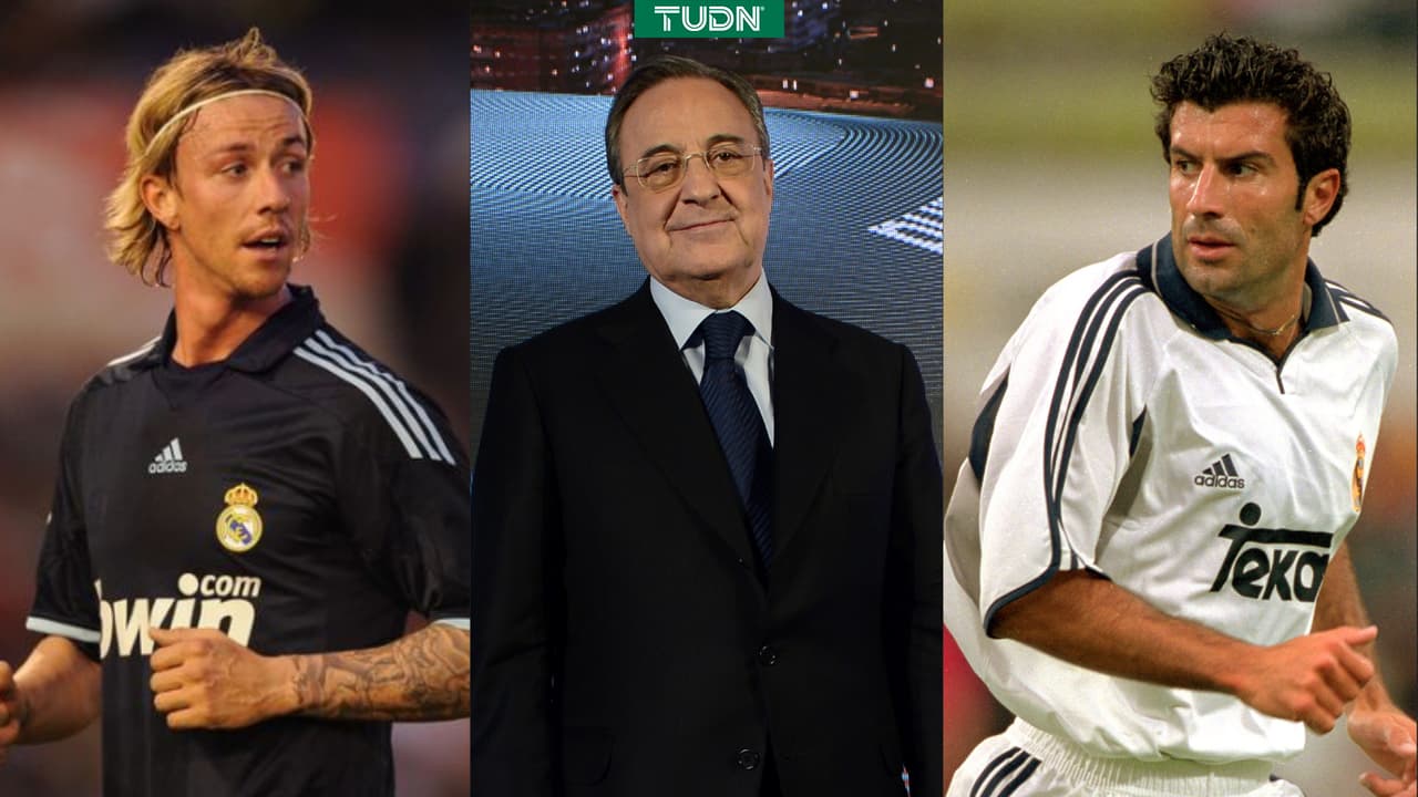 Revelan audios en donde Florentino arremente contra Figo y Guti