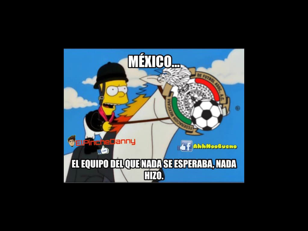 La eliminación de México, el error Jamaica-África de Cavani, el choque de Arturo Vidal y la selfie con Messi fueron los temas de burla de lo que va en Chile 2015.