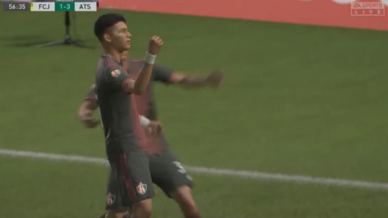 En el futbol virtual, Atlas goleó 4-1 a la escuadra fronteriza que se perfila a la ‘fiesta grande’ de las consolas.