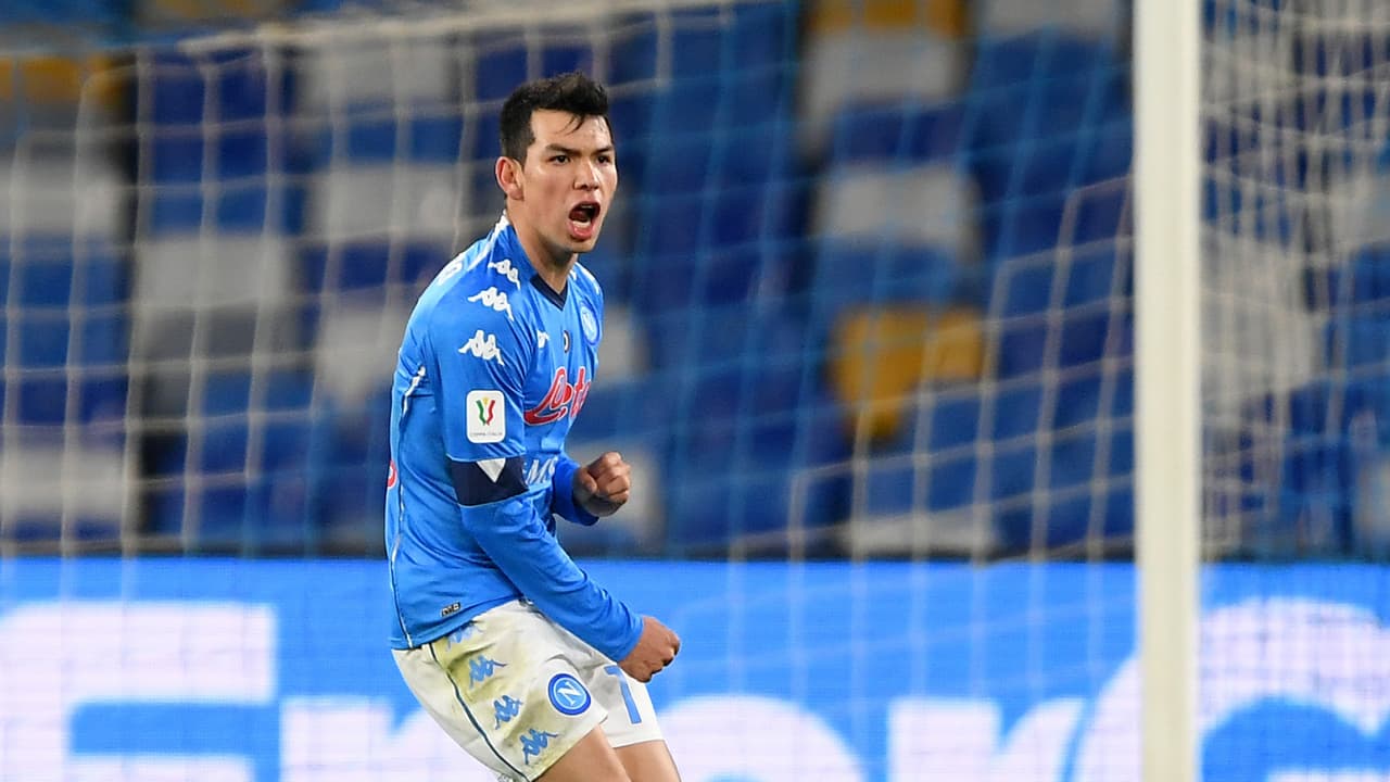 Lozano vuelve a una convocatoria con el Napoli tras 5 semanas