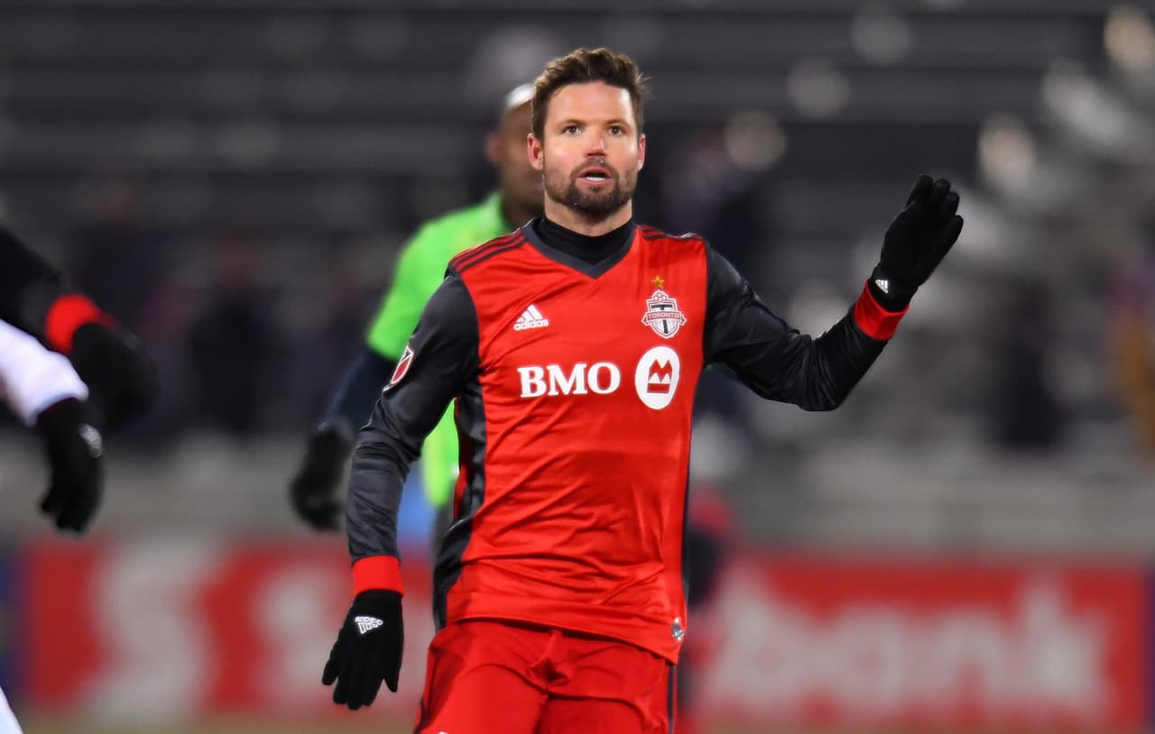 Drew Moore fue fundamental en el 'triplete' que Toronto FC obtuvo el año pasado. (USA Today Images)