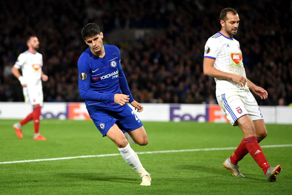 Así que Chelsea tuvo que esperar hasta el minuto 25 del segundo tiempo para romper la diferencia y anotar por medio del español Álvaro Morata.