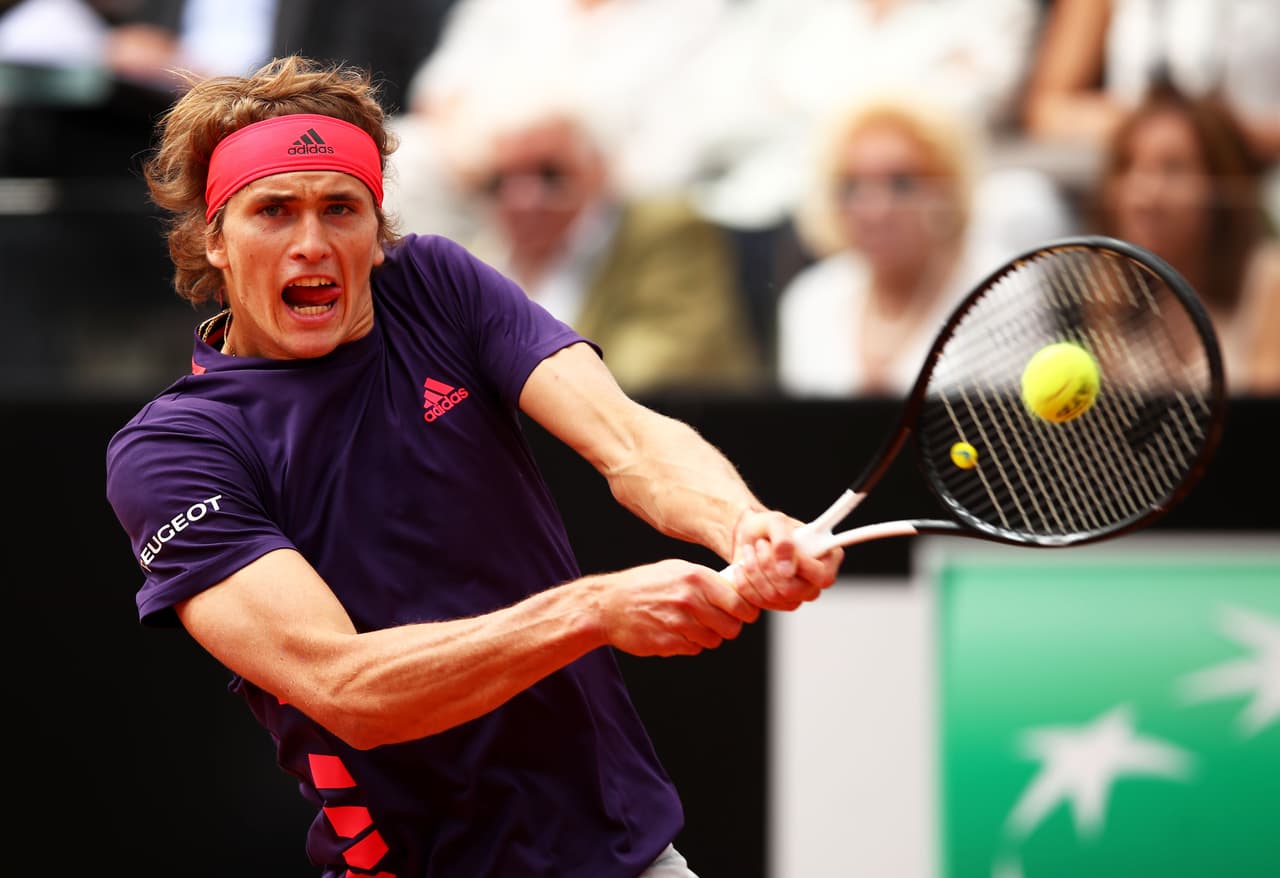La eliminación del alemán Alexander Zverev es una de las grandes sorpresas en el comienzo del Masters 1,000 de Roma de tenis, en el que las figuras hacen su aparición en medio de este gran golpe.