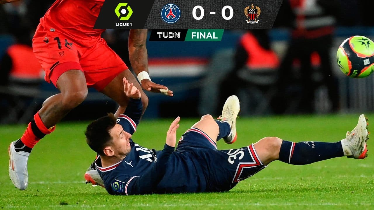 Messi, Mbappé y el PSG no pueden con el Nice
