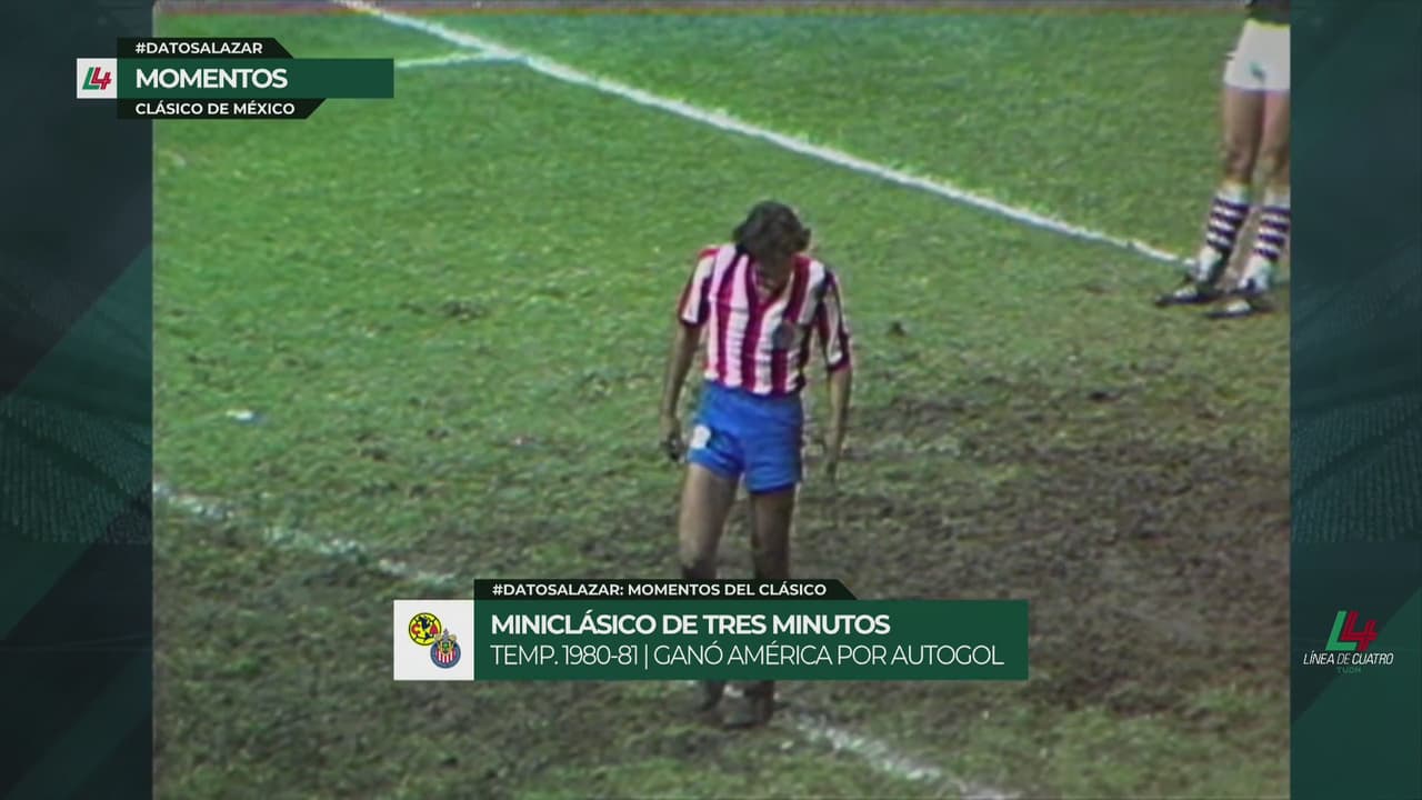 ¿Sabías que hubo un 'mini Clásico' que duró tres minutos? 