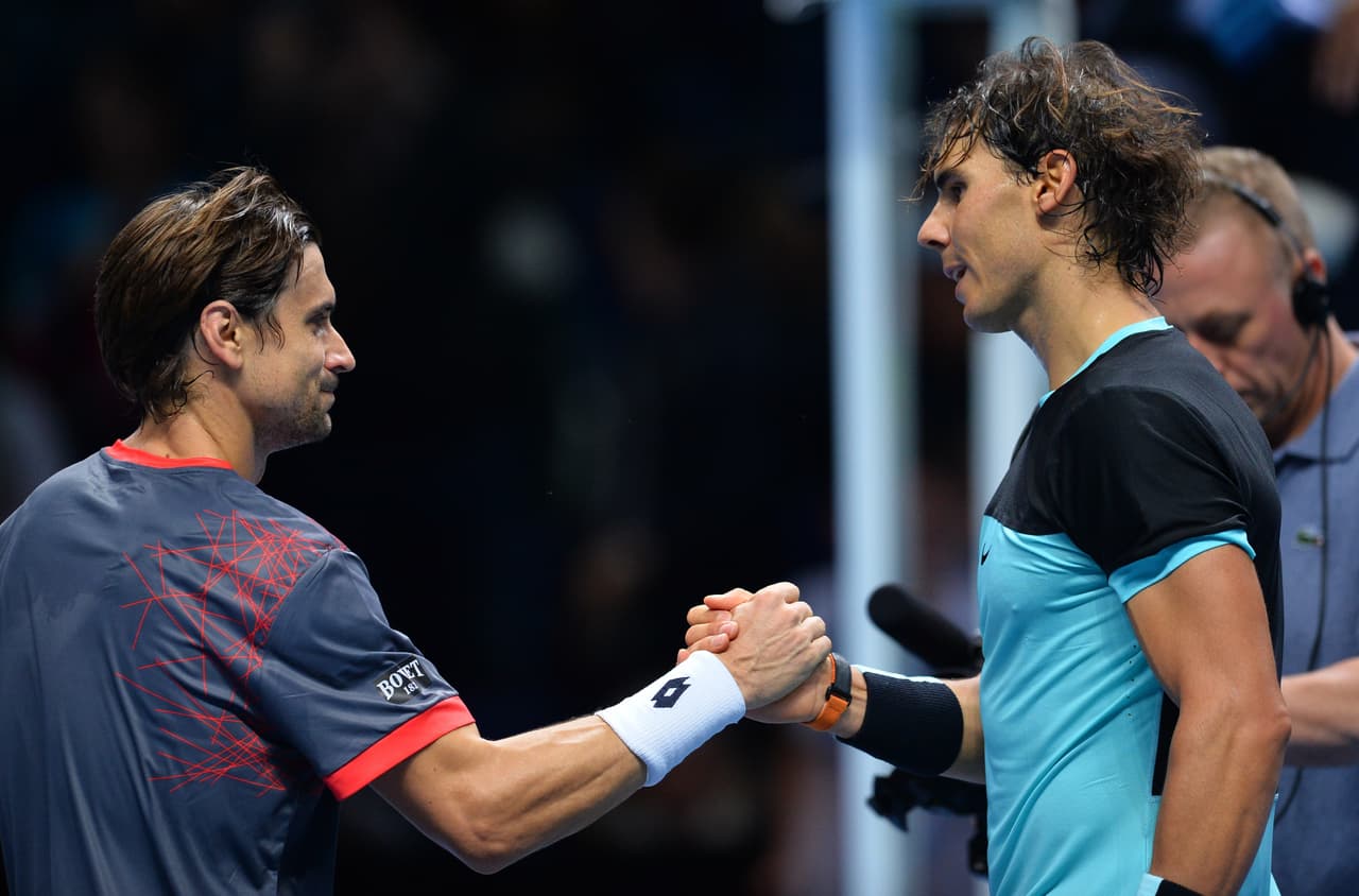 Rafael Nadal y David Ferrer