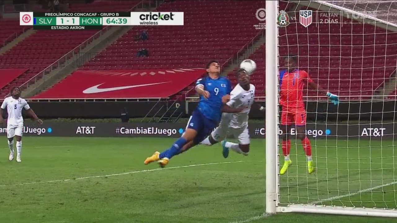 ¡Entrega el gol! Marvin Marquez castiga al portero y pone el empate 1-1