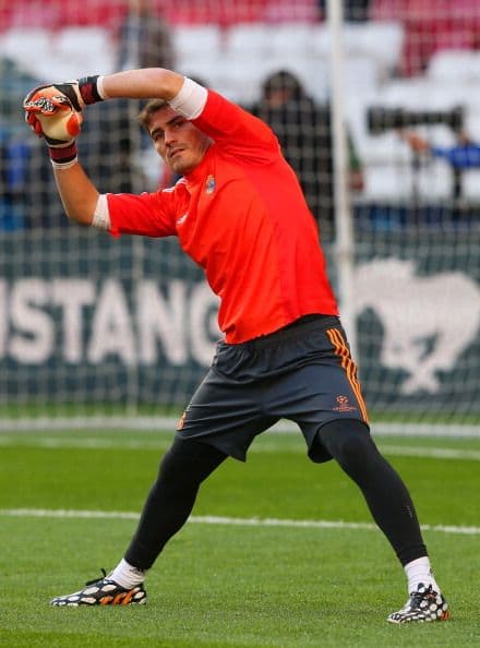 Courtois podría estar jugando su último partido como colchonero.