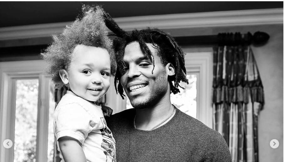 Cam Newton dio a conocer una inesperada revelación en el día del padre
