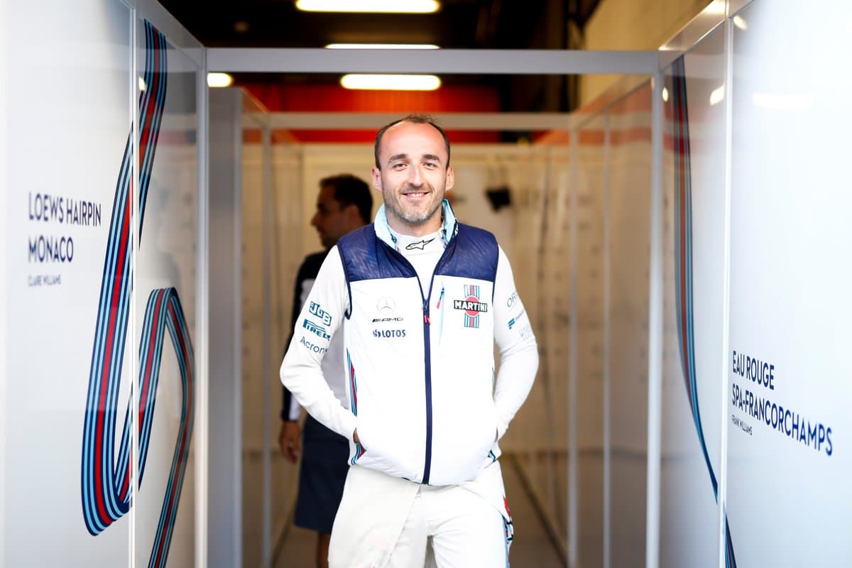 Kubica vuelve a la F1 ocho años después: correrá con Williams en 2019