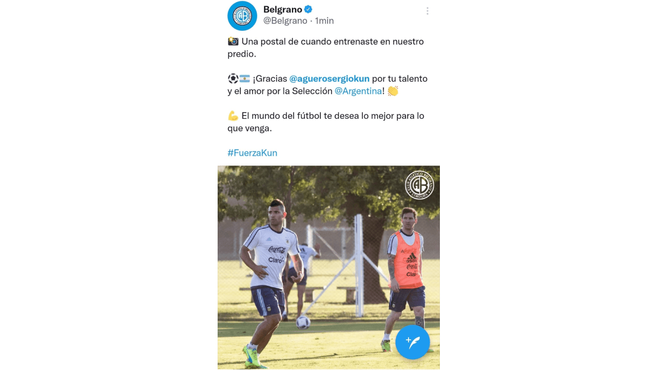 El mundo del futbol se despide de un grande, Sergio 'Kun' Agüero anunció su retiro de las canchas por problemas cardiacos, lo cual causó reacciones en redes. Compañeros de cancha, equipos y fanáticos, le dedicaron palabras, imágenes y videos por su gran trayectoria, su talento y, sobre todo, por su calidad. humana, ¡hasta luego, Kun!