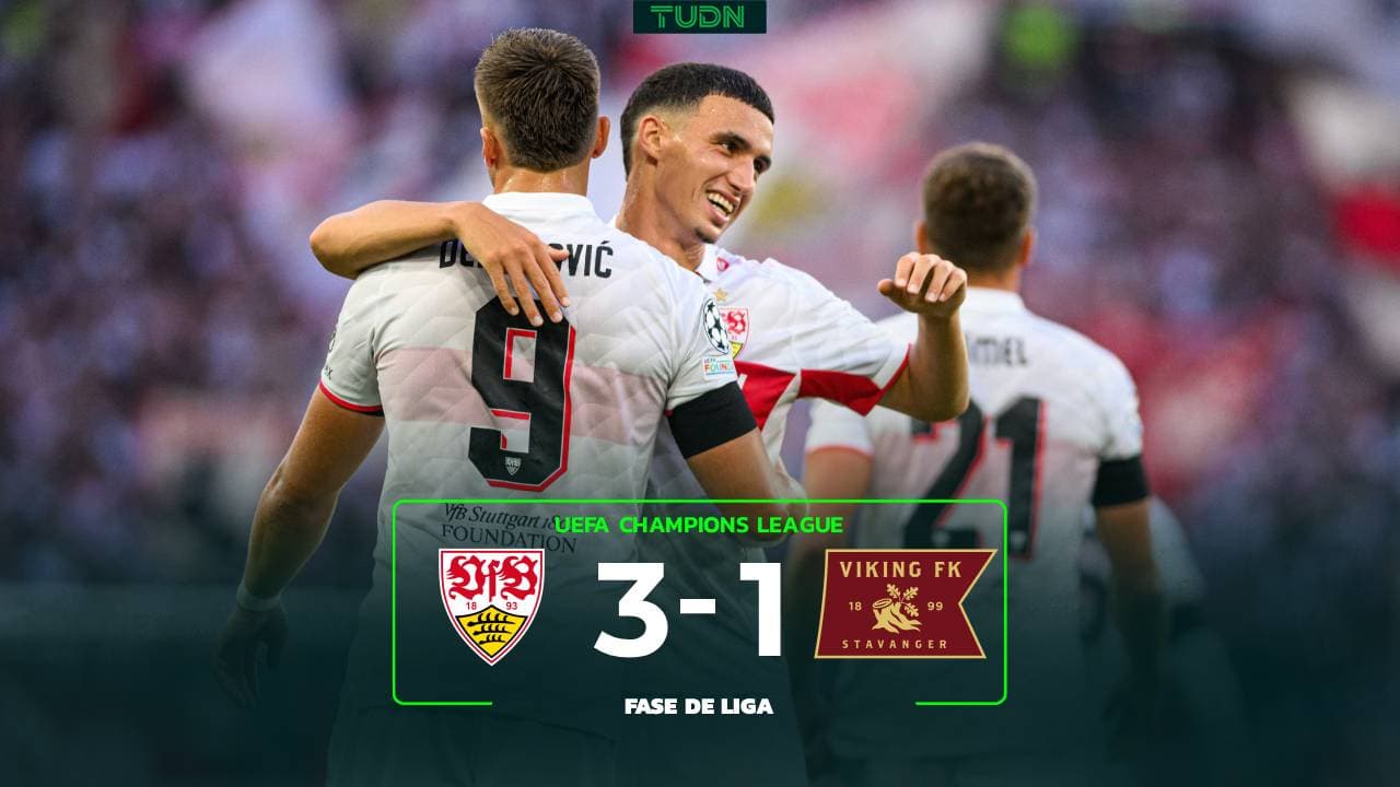 Resumen | Stuttgart vs, Viking, UEFA Champions League - Fase de Liga