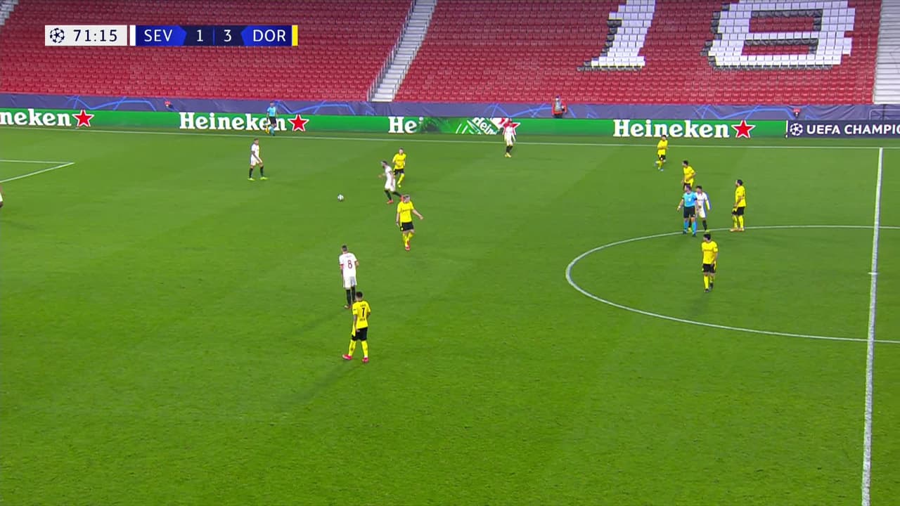 ¡TIRO ATAJADO! disparo por Jude Bellingham.