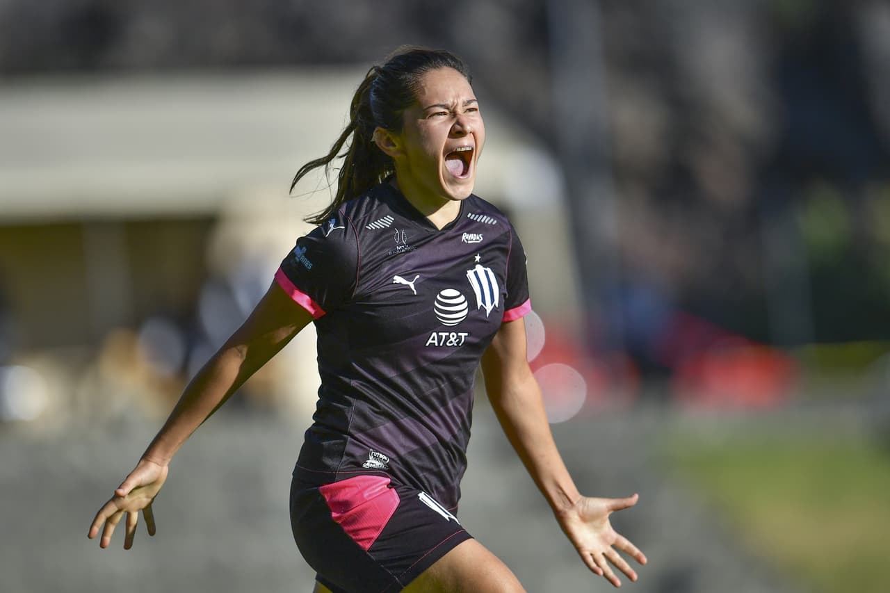 Pumas y Rayadas empatan en la ida de los Cuartos de Final | Las universitarias marcaron el 1-1 en los últimos minutos del juego en Cantera.