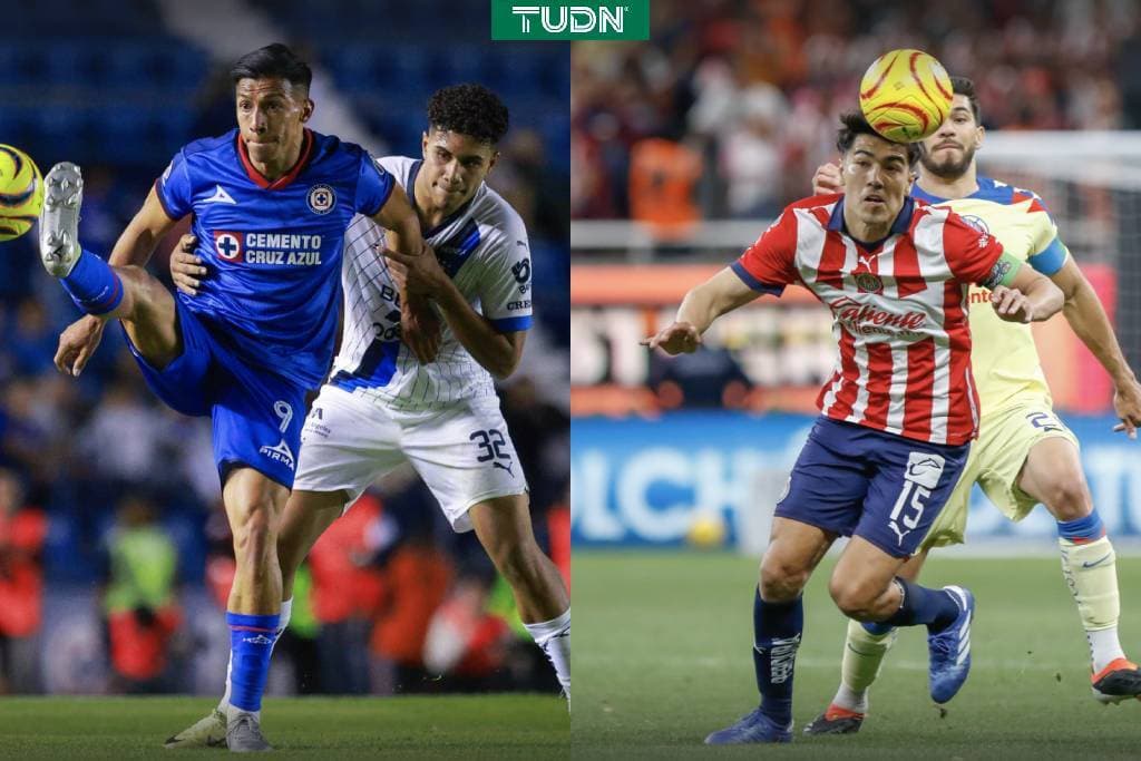 América, Cruz Azul y Guadalajara coinciden por quinta vez en Semifinales