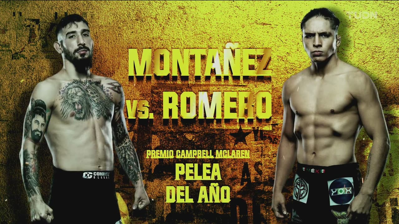 ¡Gran duelo! La pelea del año se la lleva Montañez vs Romero