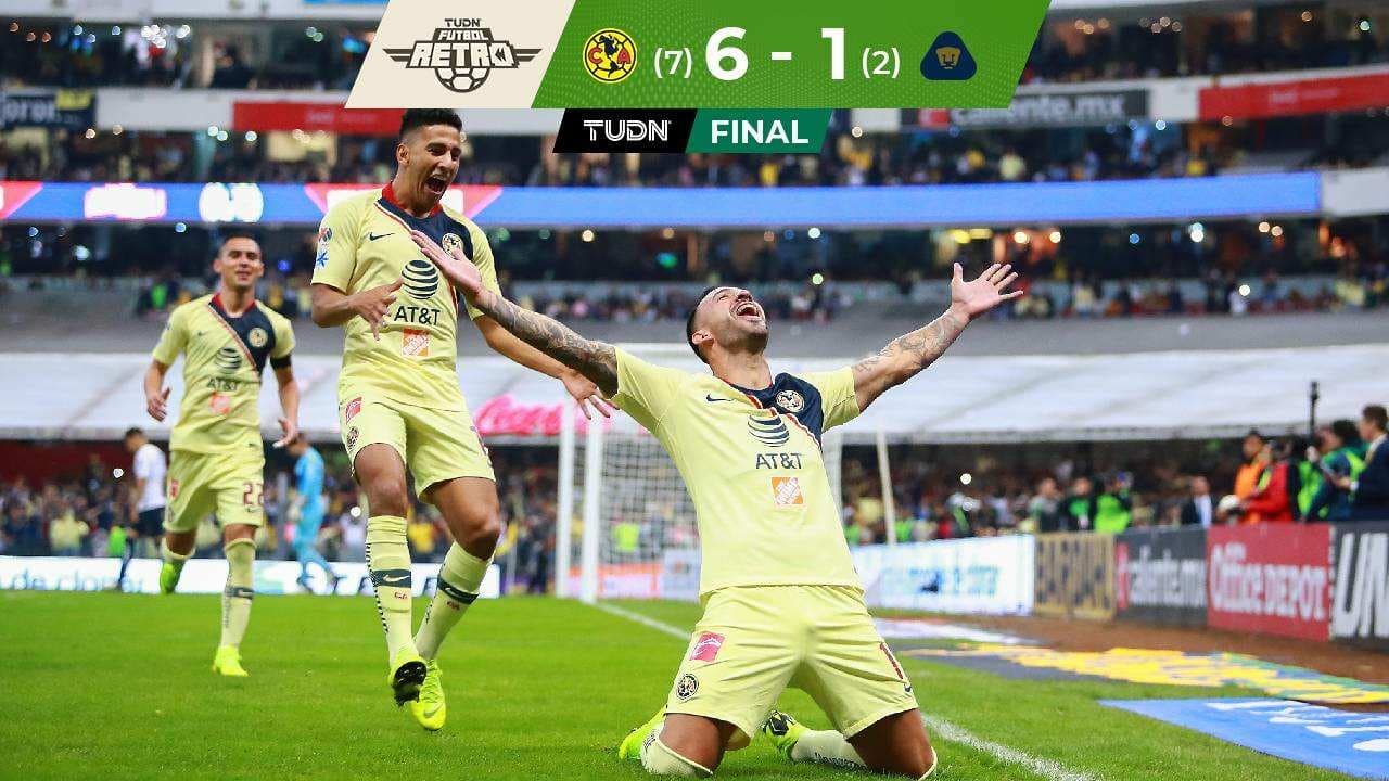 Futbol Retro | América no tuvo piedad de Pumas y avanza a la Final