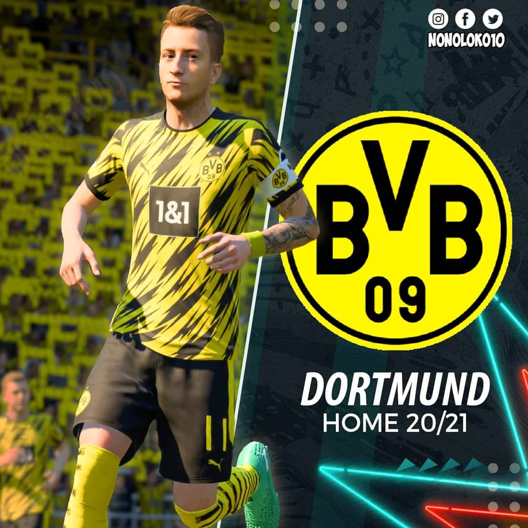 La nueva camiseta del Borussia Dortmund con un estilo agresivo que intimidará a cualquier rival.