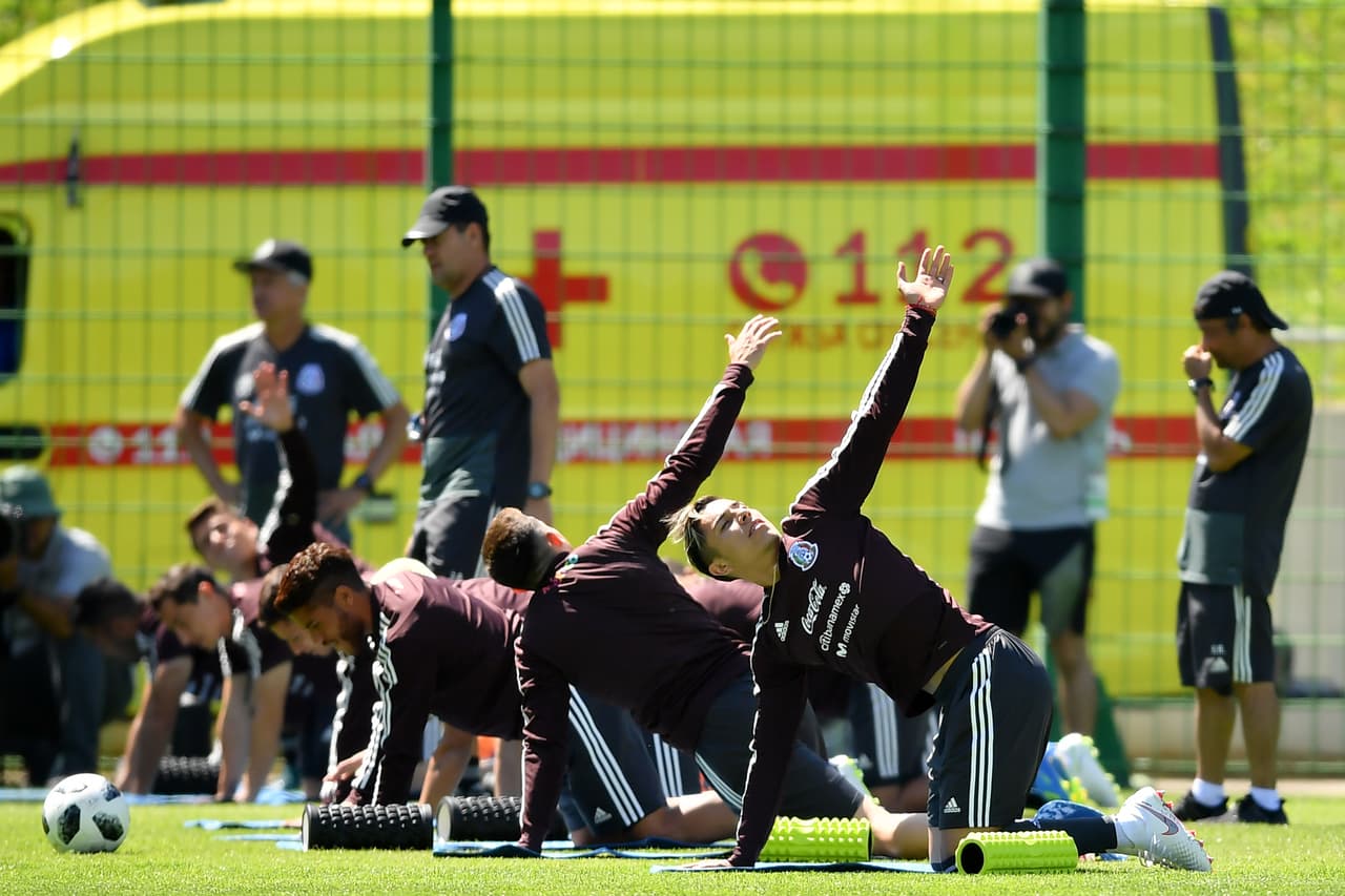 Los mexicanos se preparan al máximo para su segundo partido en el grupo F del Mundial de Rusia 2018, el próximo sábado.