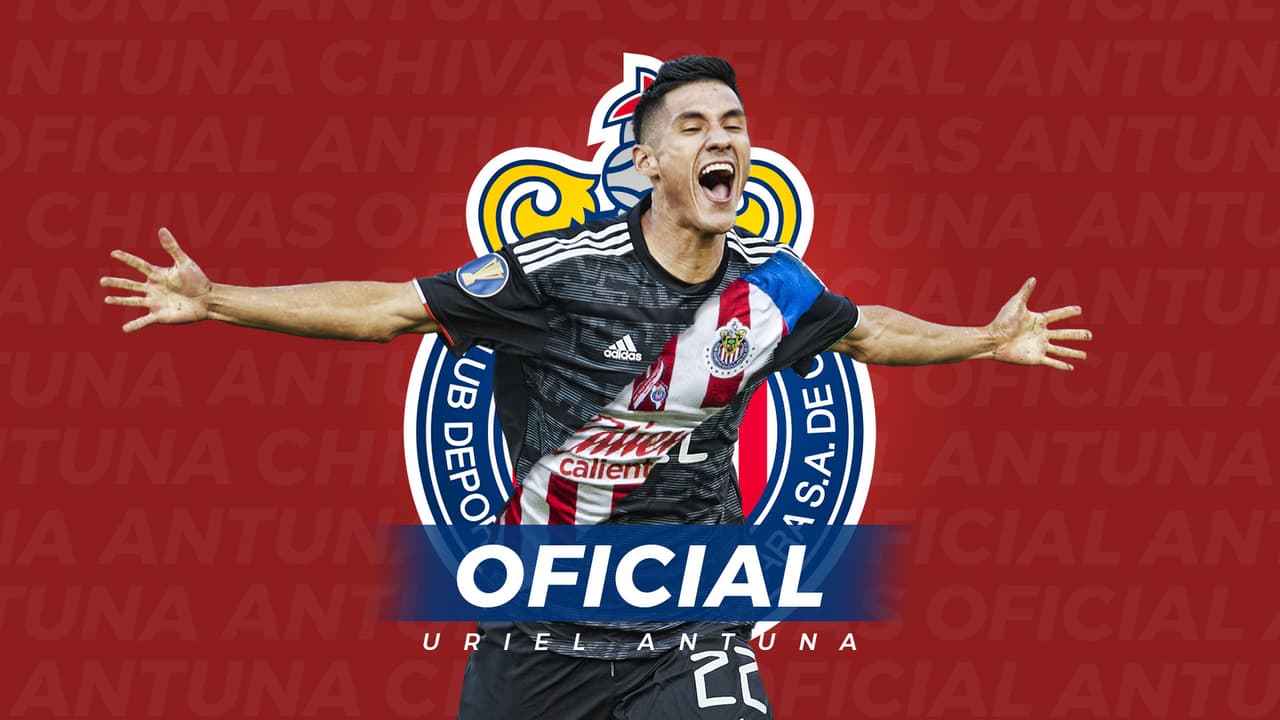 ¡Oficial! Chivas anuncia a Antuna