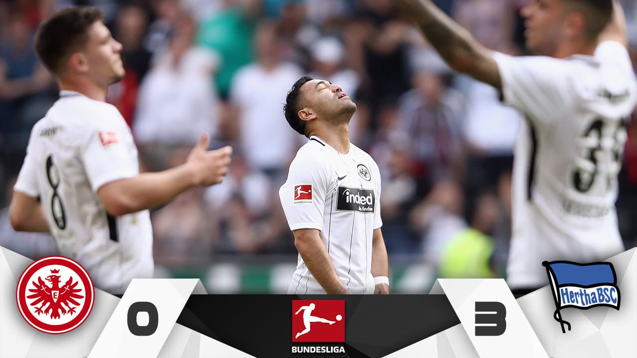 El Frankfurt de Fabián cae ante el Hertha y se aleja de Europa