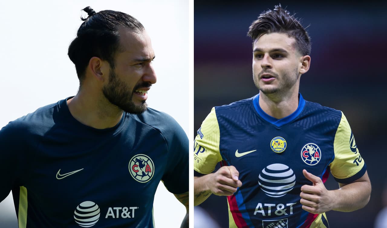 Aguilera y Benedetti vuelven a los trabajos con balón en América