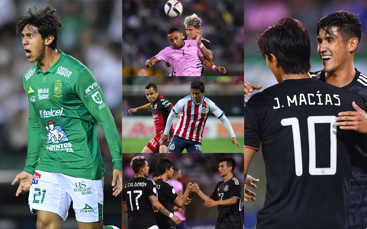 Con doblete de JJ Macías, México goleó de visita a Bermuda.