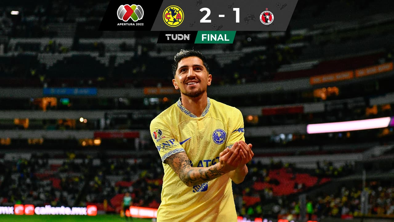 América sufre, pero gana a Xolos y suma un año sin perder de local