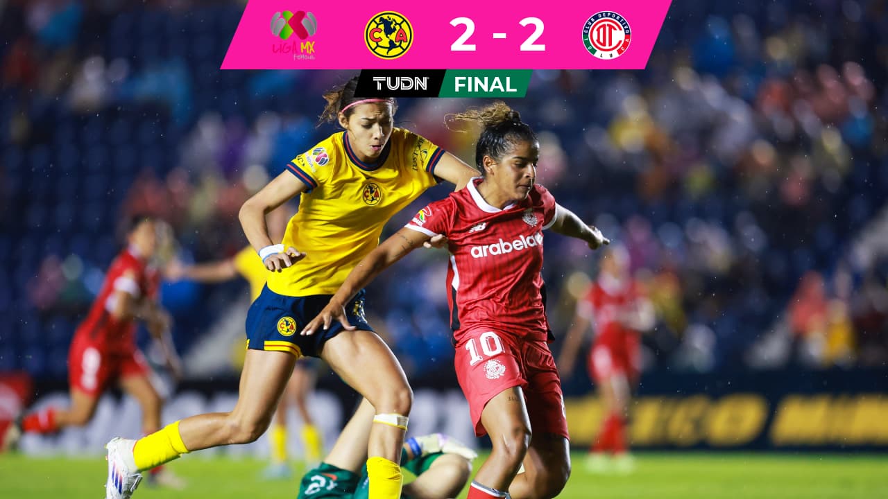 Momentos de drama en espectacular regreso de América ante Toluca