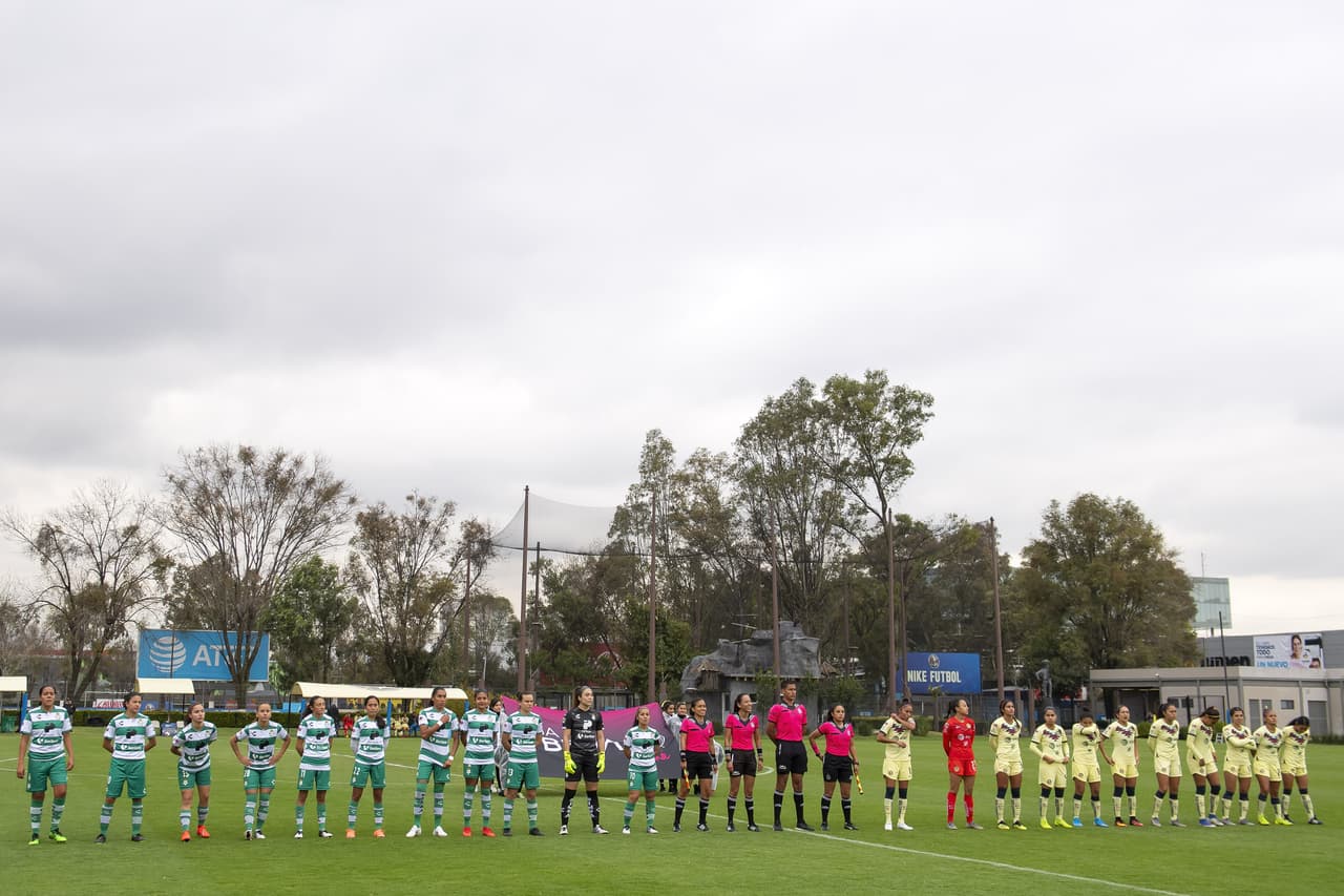 ¡Partidazo en Coapa! Duelo de poder a poder entre el América y las Guerreras del Santos Femenil que nos deleitó con una feria de goles.