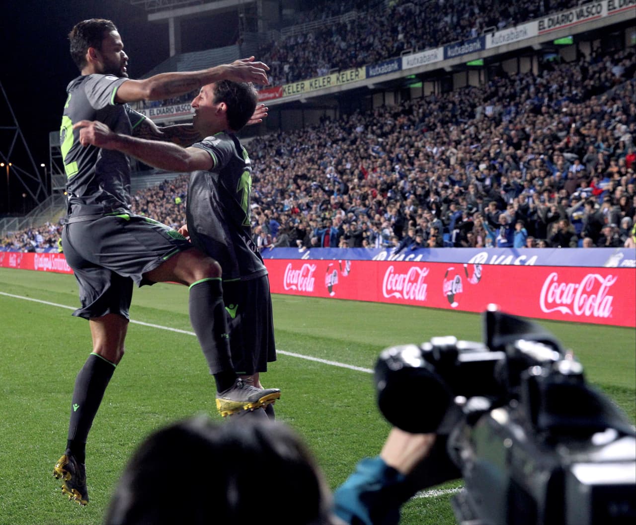 Real Sociedad se impuso 3-0 a Leganés con Héctor Moreno y Diego Reyes de suplentes, respectivamente, en la Jornada 24 de la Liga de España. Con doblete de Mikel Oyarzabal (minutos 50 y 59) y tanto de Willian José ganó el equipo vasco, que quedó de séptimo con 34 puntos.