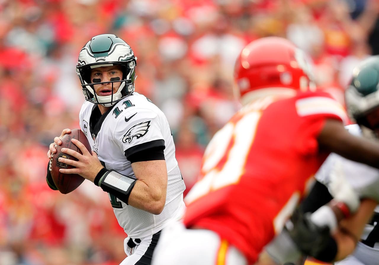Semana 2: Carson Wentz empezó a consolidarse y para muestra, el triunfo en casa de los Chiefs.