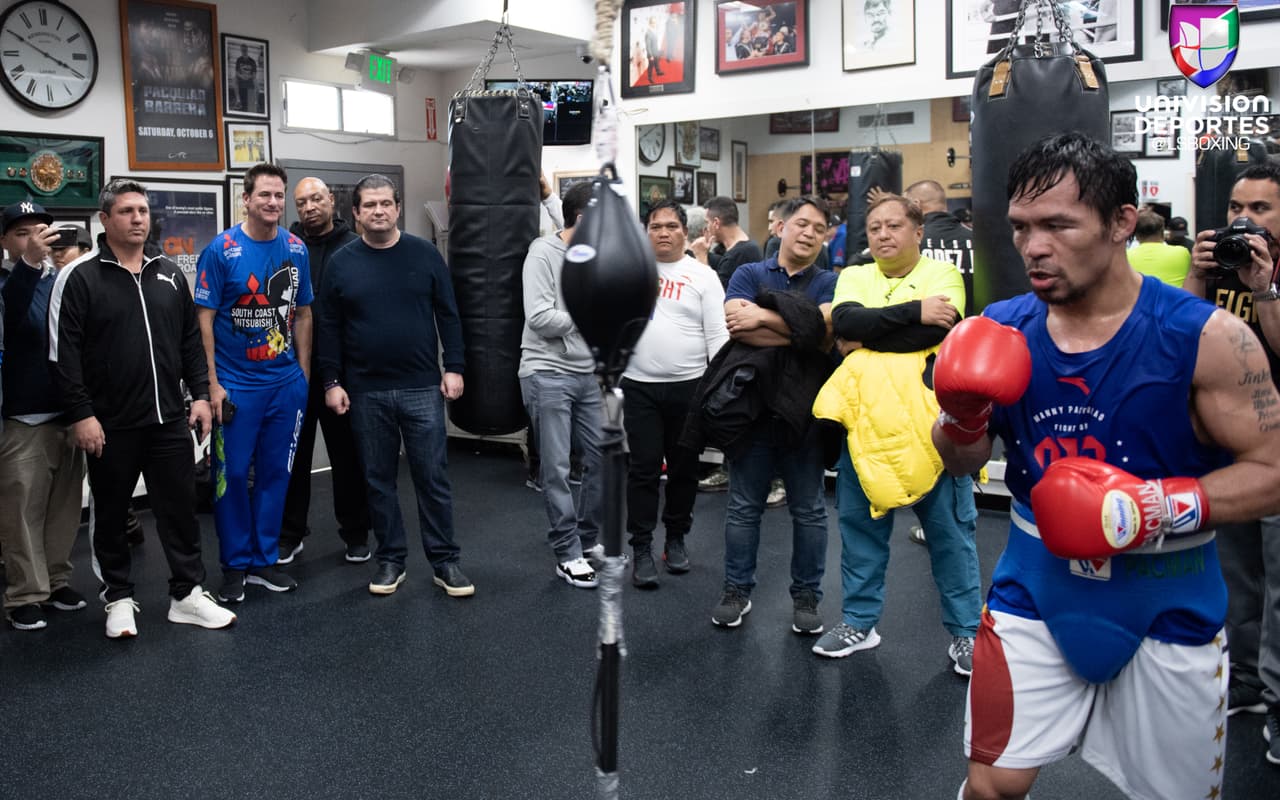 Manny Pacquiao y Adrien Broner se enfrentarán el sábado 19 de enero en el MGM Grand de Las Vegas por la faja AMB wélter del filipino.