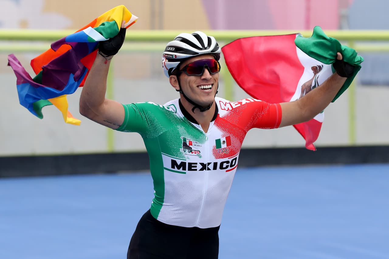 El mexicano acabó dentro del podio solamente por debajo del colombiano Pedro Causil y el venezolano Johan Guzmán.