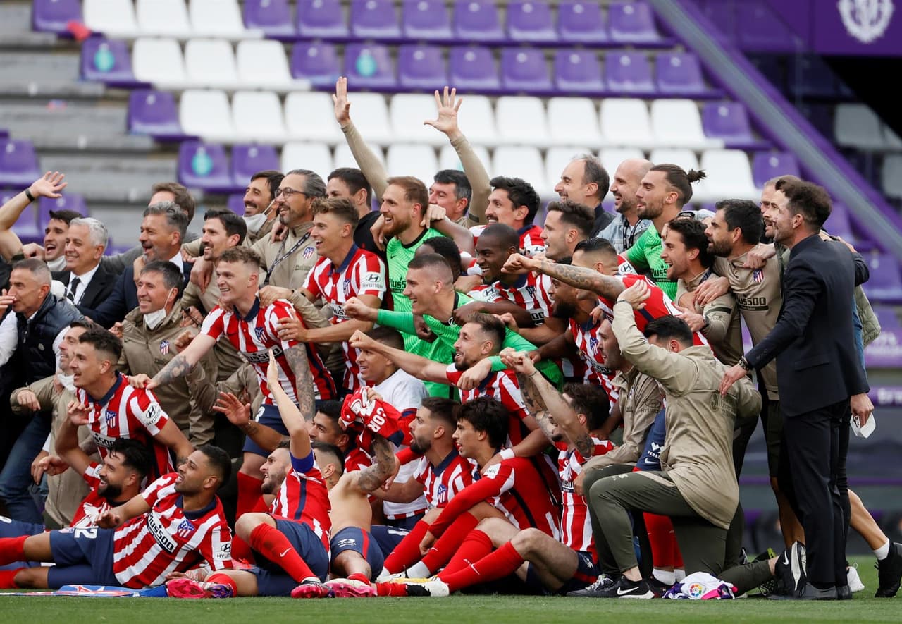 Atlético de Madrid es el nuevo campeón del futbol español tras un agónico final de temporada.