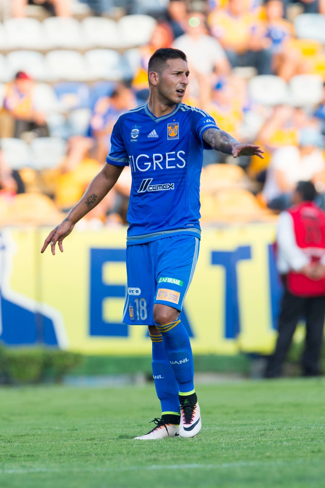 Ismael Sosa cambio la piel dorada de los Pumas por la piel rayada de los Tigres. El pase del argentino al norte fue muy polémico, se dijo que no quería ir a Monrterrey, al final se dio y ahora el pampero tiene que demostrar su calidad.