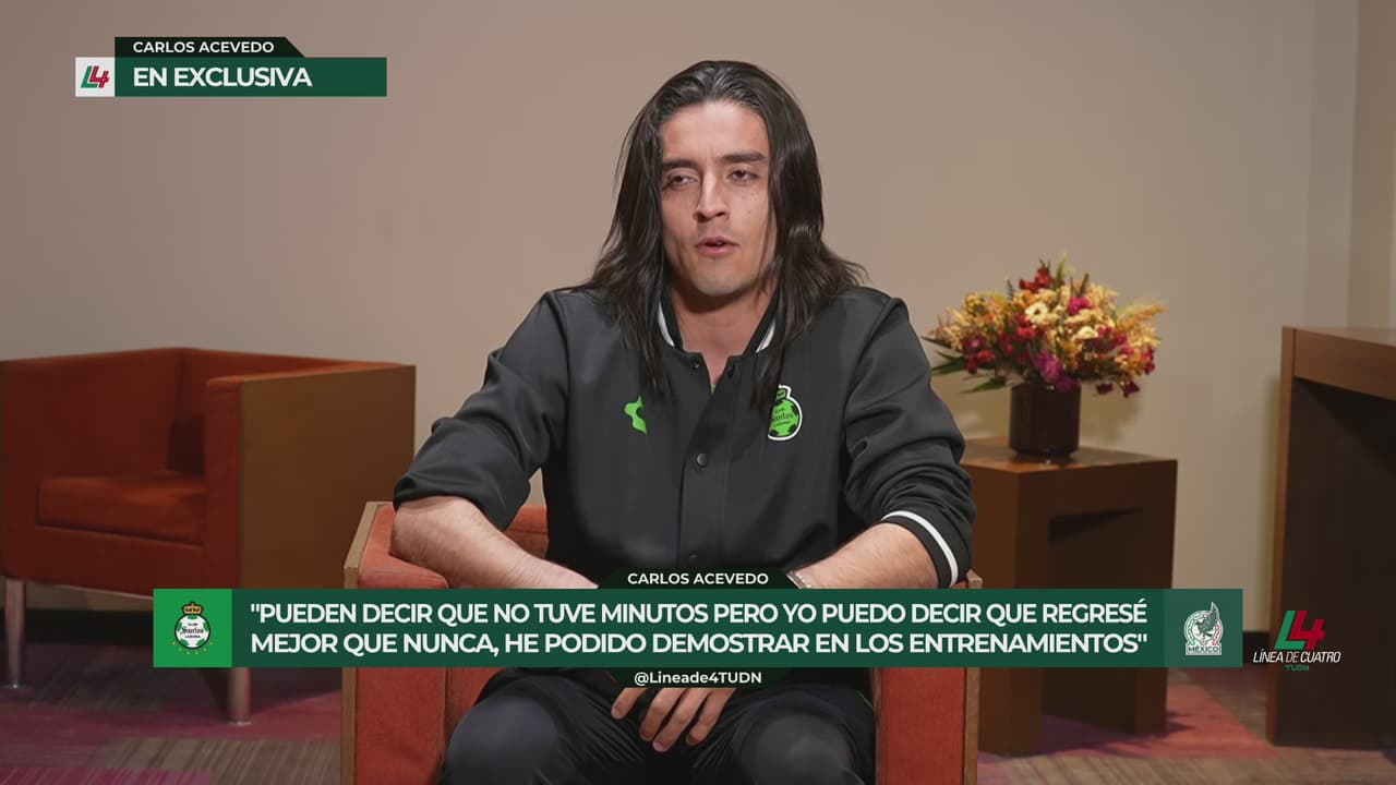 A pesar de no ser titular, Acevedo se ilusiona en cada convocatoria del Tri