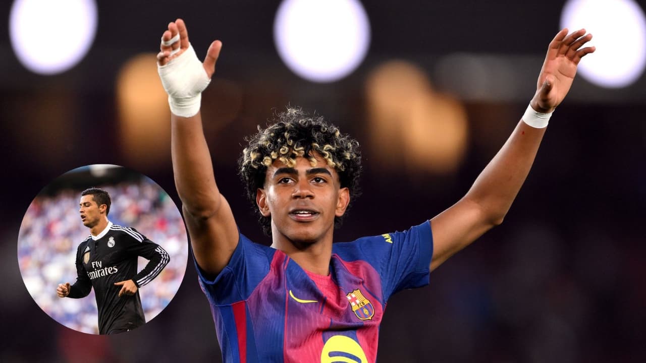 Lamine Yamal supera a Cristiano Ronaldo tras título de Liga del Barcelona