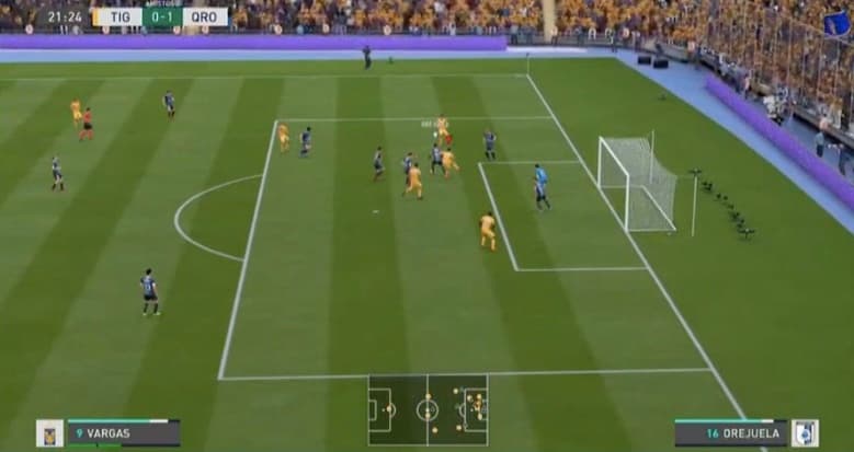 Betsiel Hernández y sus poderosos Gallos le dan un baile a los Tigres de Francisco Venegas y les dan una goleada de 2-6 a domicilio.