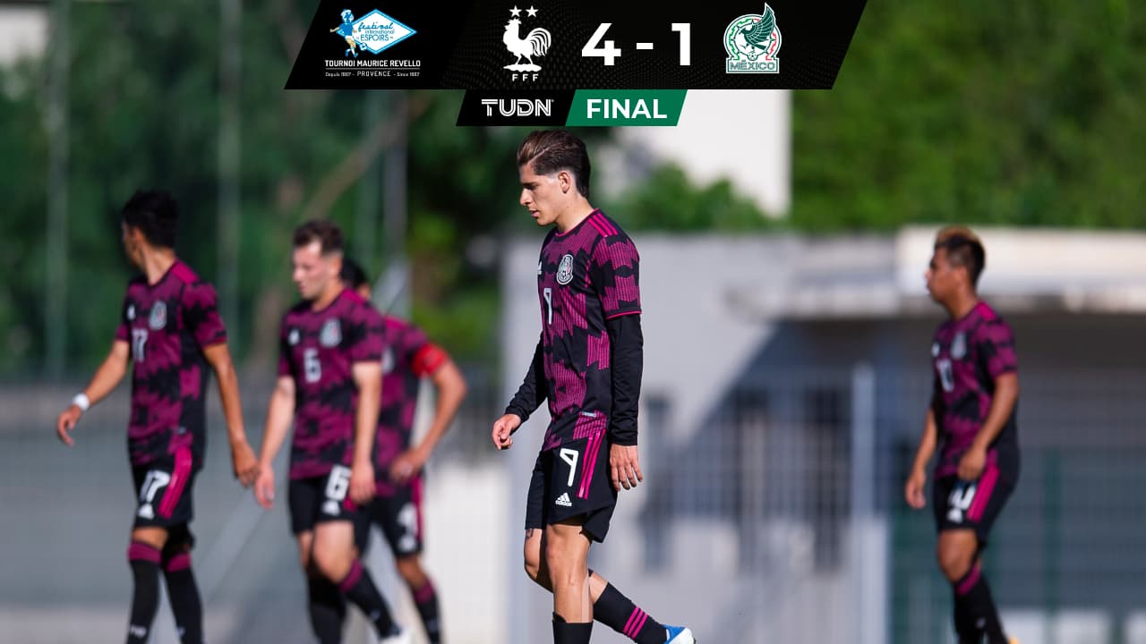 Francia elimina a México en las semifinales del Esperanzas de Toulon