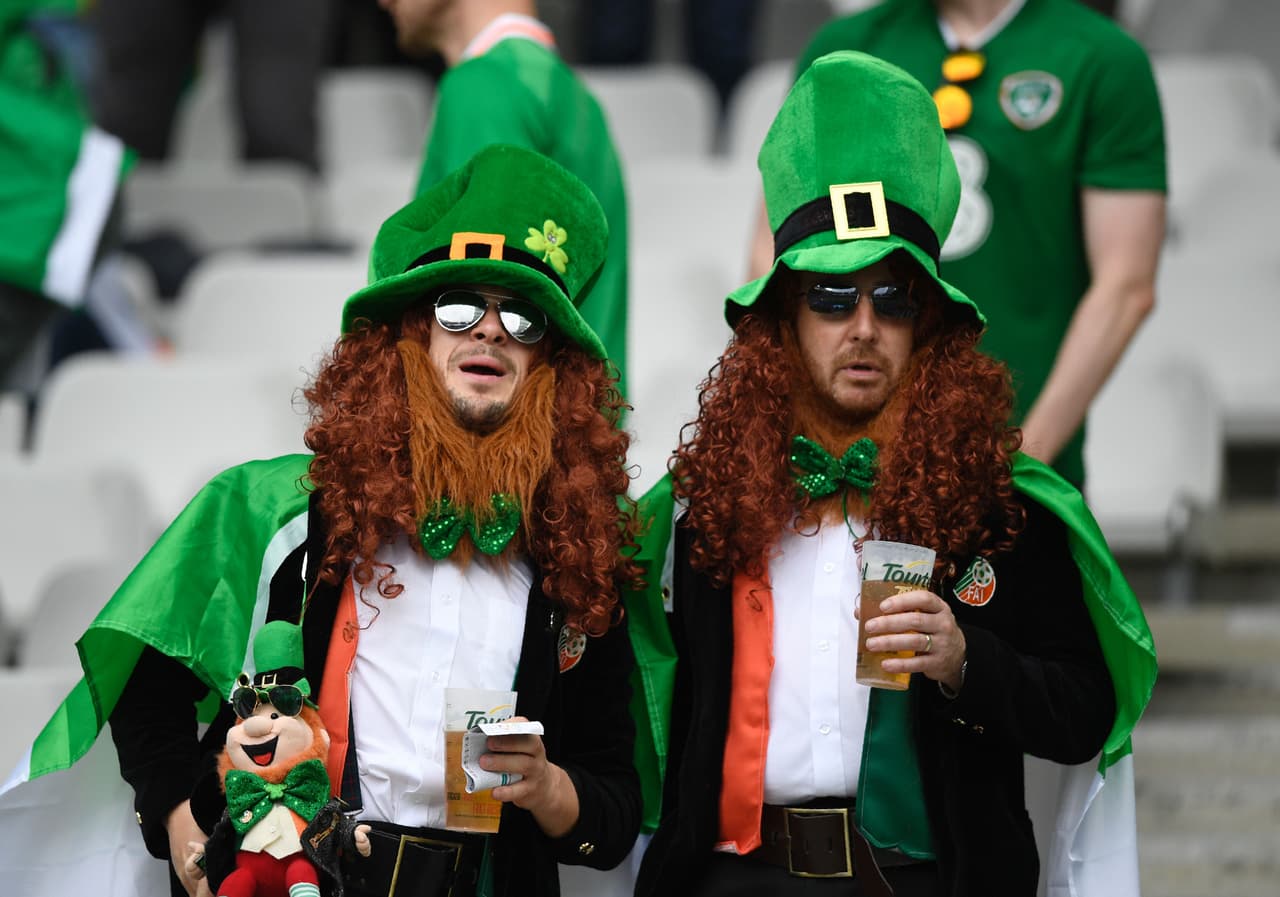 El clásico disfraz irlandés.