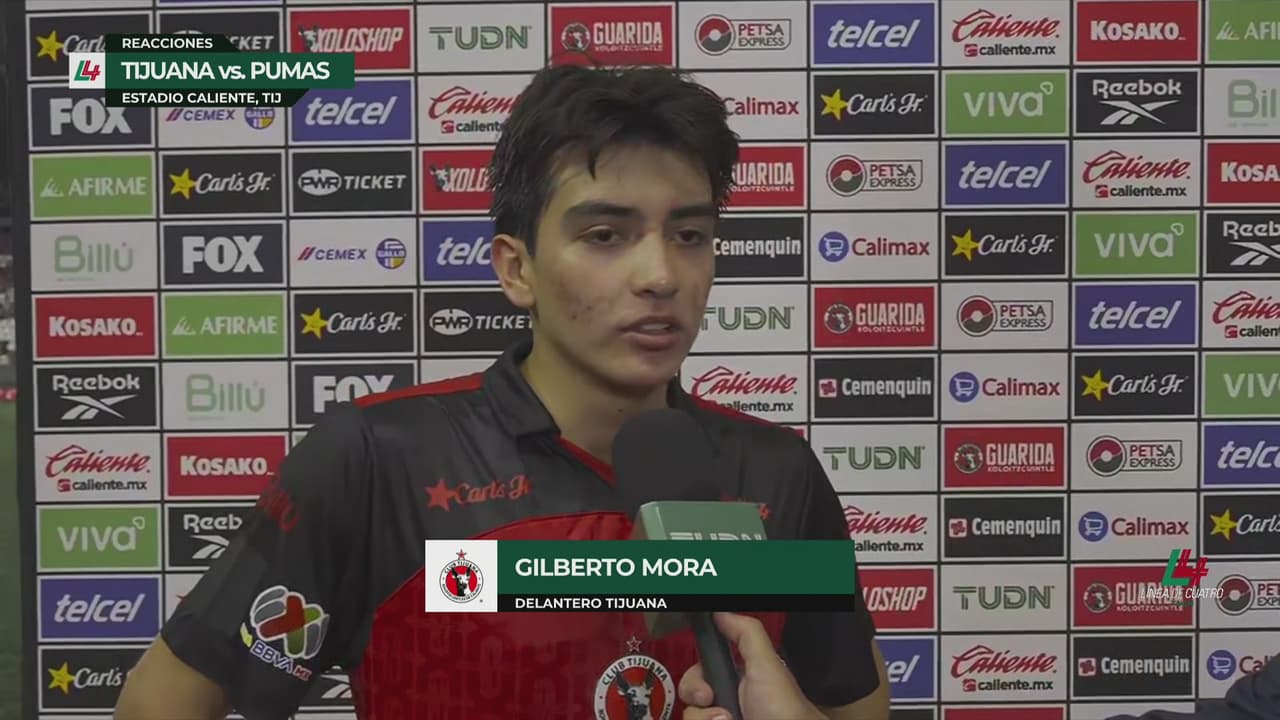 Gilberto Mora habla de su segundo doblete en Primera División